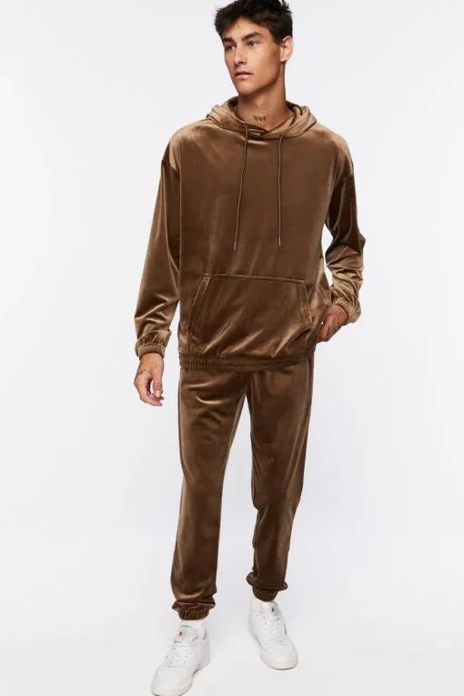 Velour Drawstring Joggers