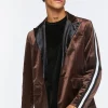 Velour Peak-Lapel Blazer