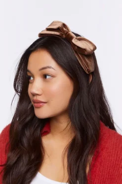 Velvet Bow Headband