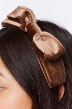 Velvet Bow Headband