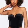 Velvet Lace-Up Corset