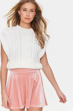 Velvet Skater Skirt