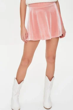 Velvet Skater Skirt