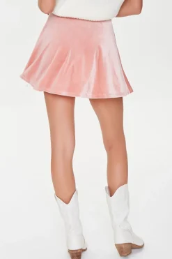 Velvet Skater Skirt