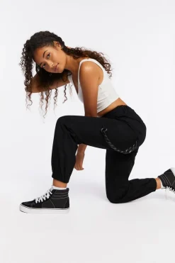 Wallet Chain Twill Joggers