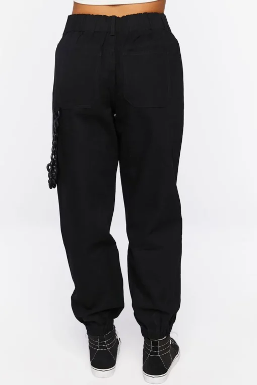 Wallet Chain Twill Joggers