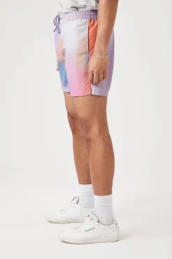 Watercolor Swim Trunks