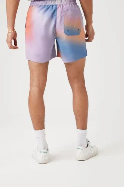 Watercolor Swim Trunks