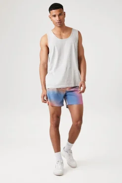 Watercolor Swim Trunks