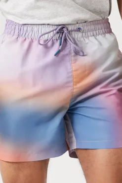 Watercolor Swim Trunks