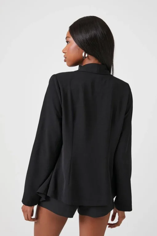 Waterfall Open-Front Blazer