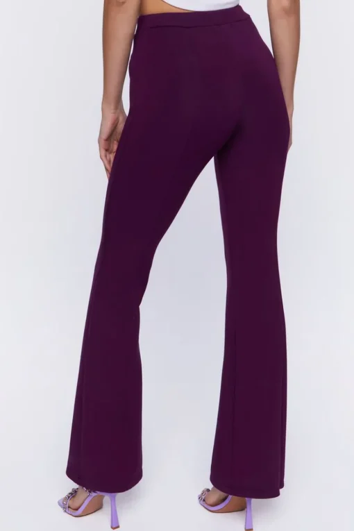 Welt Pocket Flare Pants