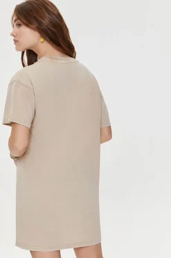 West Coast Graphic T-Shirt Dress