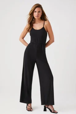 Wide-Leg Cami Jumpsuit