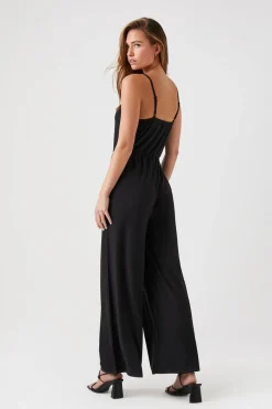 Wide-Leg Cami Jumpsuit