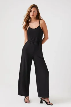 Wide-Leg Cami Jumpsuit