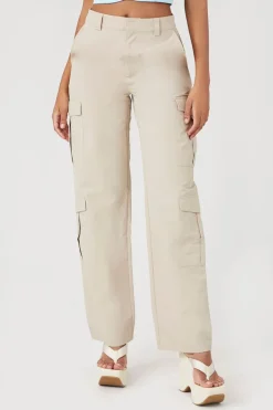 Wide-Leg Cargo Pants