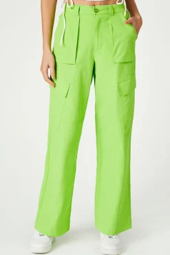 Wide-Leg Cargo Pants