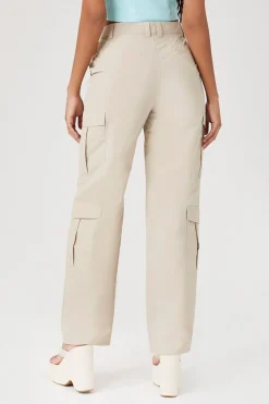 Wide-Leg Cargo Pants