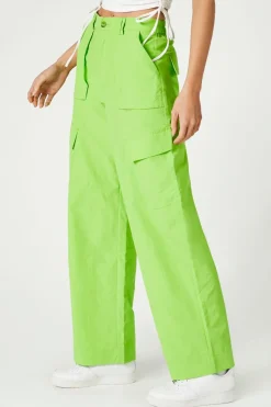 Wide-Leg Cargo Pants