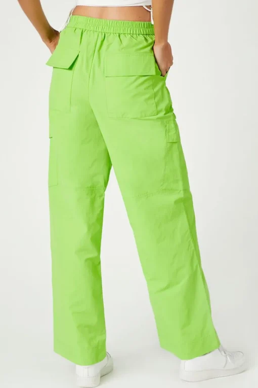 Wide-Leg Cargo Pants