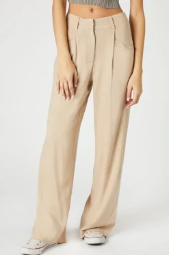 Wide-Leg Pocket Pants
