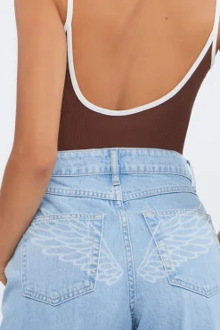 Wing Graphic 90S-Fit Jeans