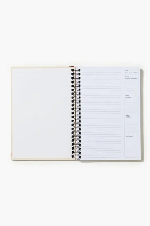 Wise Words Graphic Spiral Journal