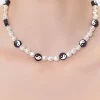 Yin Yang Beaded Necklace