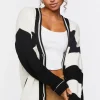 Yin Yang Colorblock Cardigan Sweater