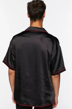 Youth Of Today Graphic Satin Shirt