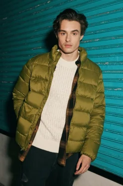 Zip-Up Puffer Jacket