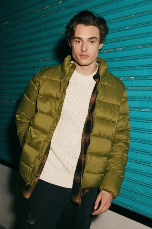 Zip-Up Puffer Jacket