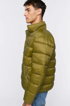 Zip-Up Puffer Jacket