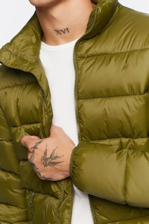 Zip-Up Puffer Jacket