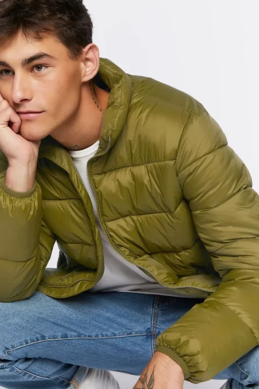 Zip-Up Puffer Jacket