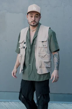 Zip-Up Utility Vest