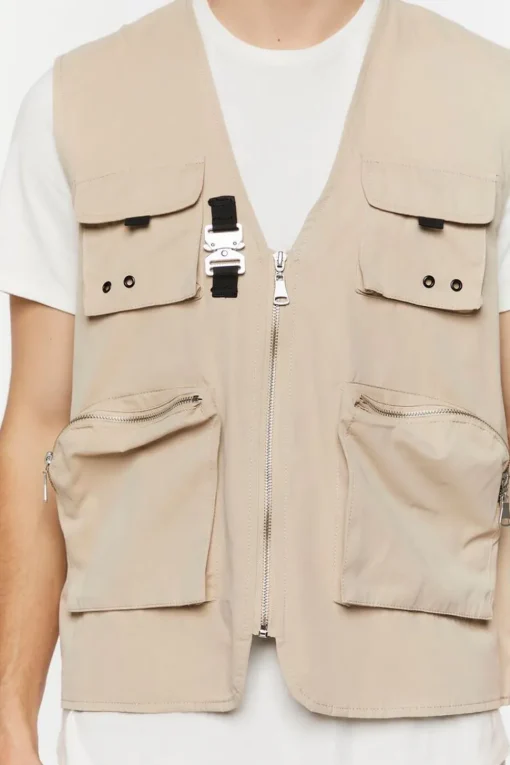 Zip-Up Utility Vest